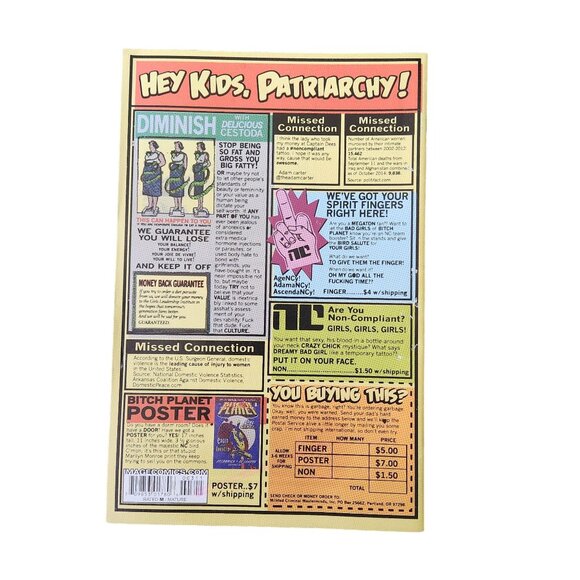 Image Bitch Planet #3 2015 Comic Book Collector Bagged Boarded - Picture 2 of 2